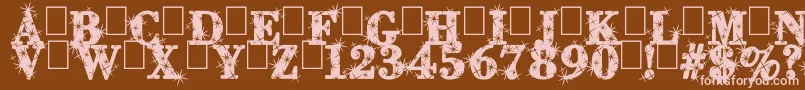 More about CityOfLight Font CityOfLight Font – Pink Fonts on Brown Background