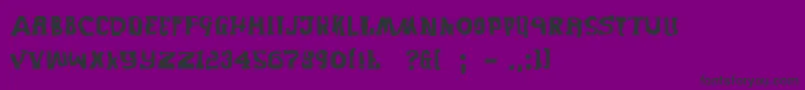 Piratesblackbeard Font – Black Fonts on Purple Background