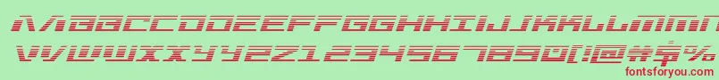 Warmachinegrad Font – Red Fonts on Green Background