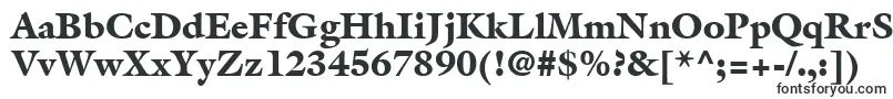 Шрифт AcanthusBlackSsiBlack – шрифты для Adobe Muse