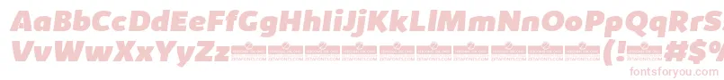 KabrioHeavyItalicTrial Font – Pink Fonts