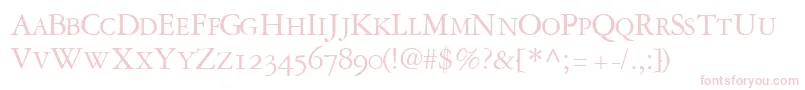 GaramondrepriseosscapssskRegular Font – Pink Fonts