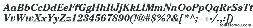 ItcCheltenhamLtBoldItalic Font – Fonts for business cards