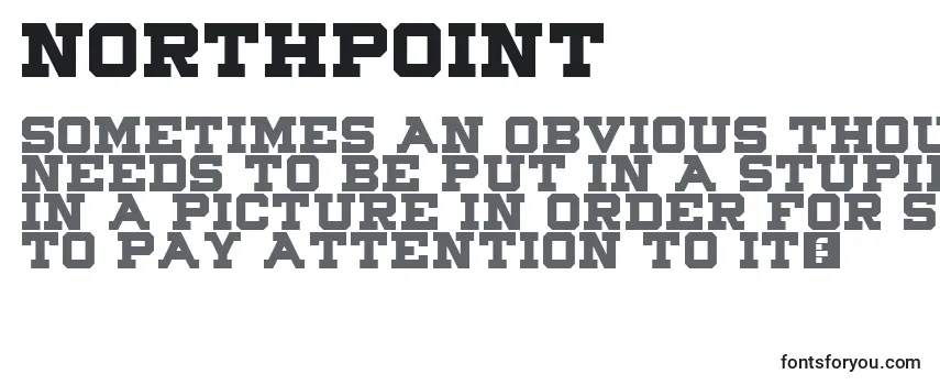 Northpoint Font