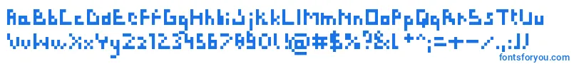 BitLazy Font – Blue Fonts