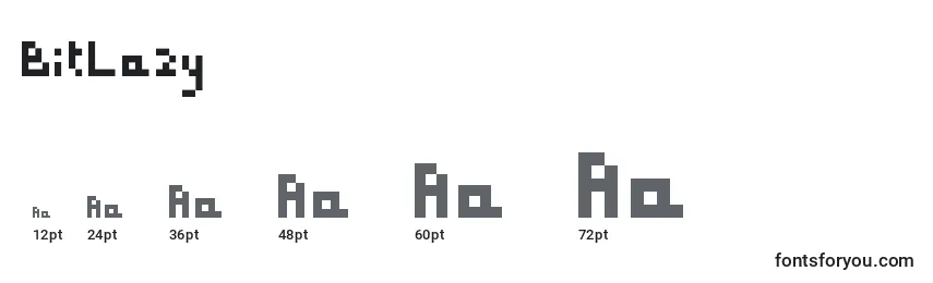 BitLazy Font Sizes