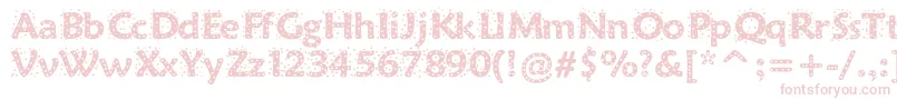 Sprinkles Font – Pink Fonts on White Background