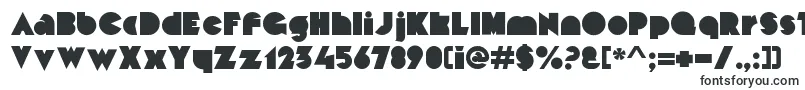MekonBlockalt-Schriftart – Quadrocopter-Schriften