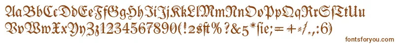 Ironfraktur Font – Brown Fonts
