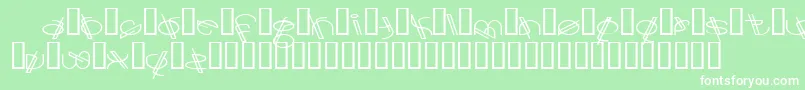 More about Crackodeco Font Crackodeco Font – White Fonts on Green Background