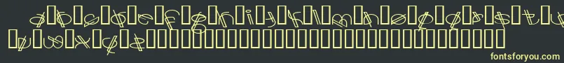 More about Crackodeco Font Crackodeco Font – Yellow Fonts on Black Background