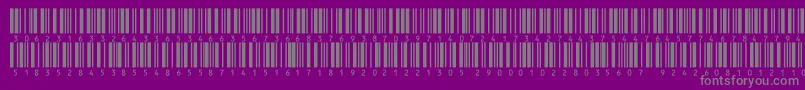 Шрифт V300013 – серые шрифты на фиолетовом фоне