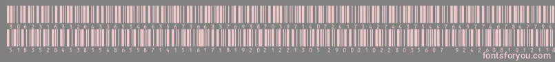 fuente V300013 – Fuentes Rosadas Sobre Fondo Gris