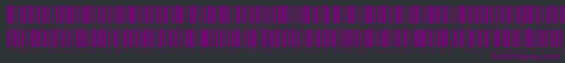 V300013 Font – Purple Fonts on Black Background