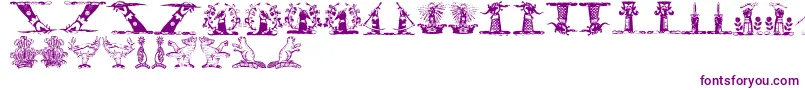 Helmbuschcrestsymbols Font – Purple Fonts