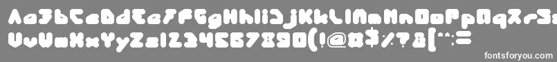 More about PandaRobot Font PandaRobot Font – White Fonts on Gray Background