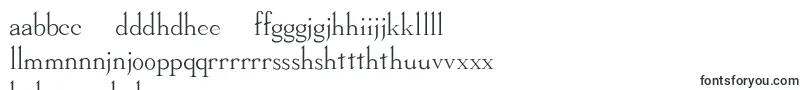 Stickee-fontti – nyandžan fontit