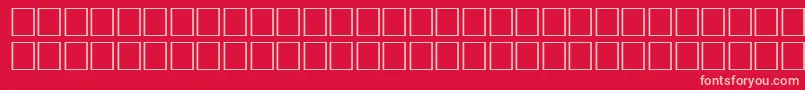 ArrowsswRegular Font – Pink Fonts on Red Background