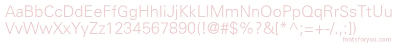 NovaLightSsiLight Font – Pink Fonts