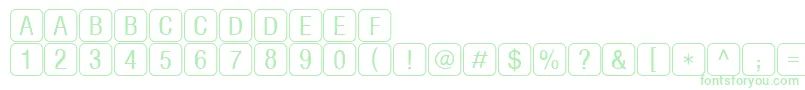 RrkeylettersNormal Font – Green Fonts