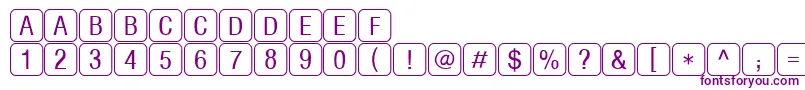 RrkeylettersNormal Font – Purple Fonts