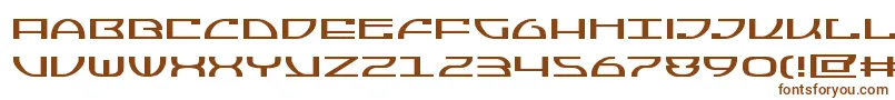 Jumptroopsexpand Font – Brown Fonts on White Background
