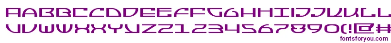 Jumptroopsexpand Font – Purple Fonts on White Background