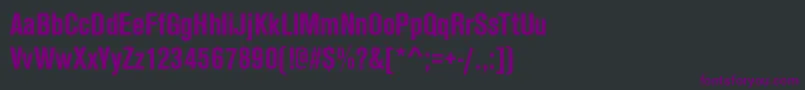 fuente AnconaCdBold – Fuentes Moradas Sobre Fondo Negro