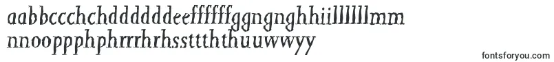 JessicarandomItalic-Schriftart – walisische Schriften