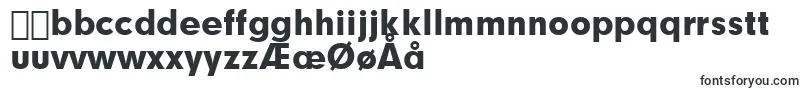 Шрифт Geometric706BlackBt – датские шрифты