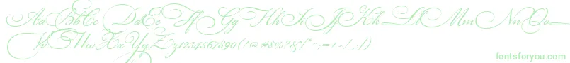 BickhamScriptThree Font – Green Fonts