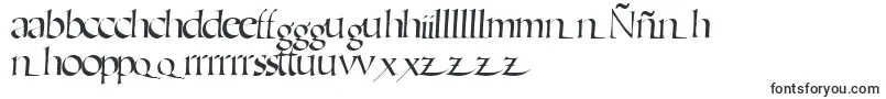 フォントEricRegularTtnorm – ガリシア文字