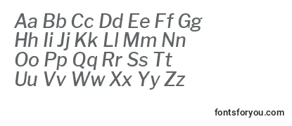 LibrefranklinMediumitalic-fontti