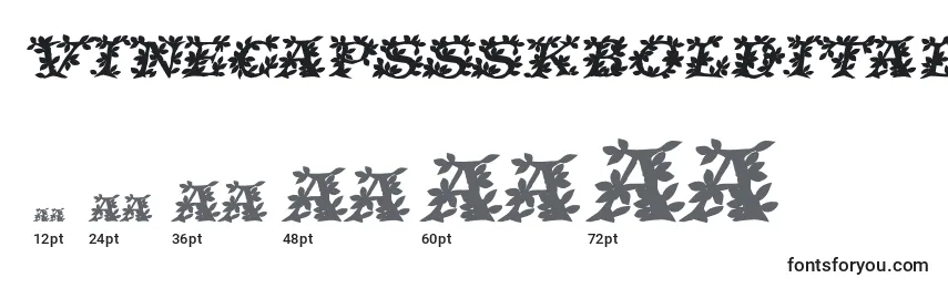 VinecapssskBolditalic Font Sizes