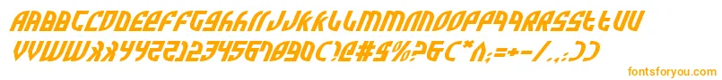 ZoneRiderExpItalic Font – Orange Fonts