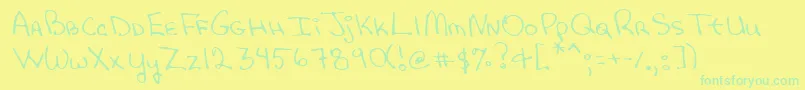 Подробнее о шрифте Lehn204 Шрифт Lehn204 – зелёные шрифты на жёлтом фоне
