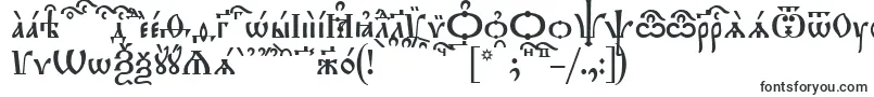 TriodionKucs-Schriftart – Weihnachtsschriften