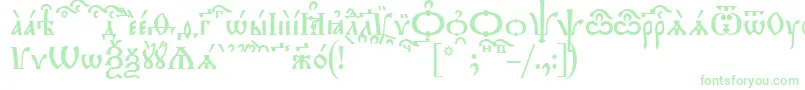 TriodionKucs Font – Green Fonts