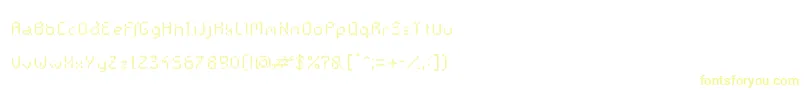 GalacticasBigstripes Font – Yellow Fonts