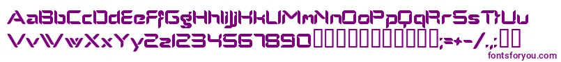 Alphamalemodern Font – Purple Fonts on White Background