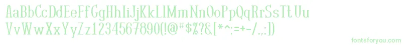 RutabanNormal Font – Green Fonts