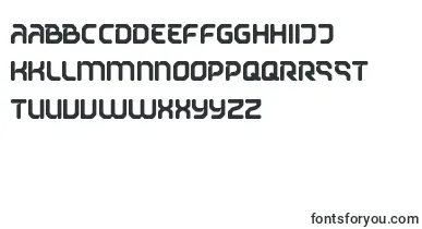  StreetmovementRounded font