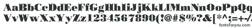 Borjomidecorcc-fontti – Alkuperäiset fontit