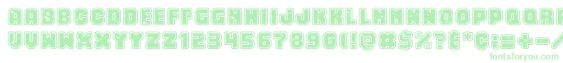 Numero10 Font – Green Fonts