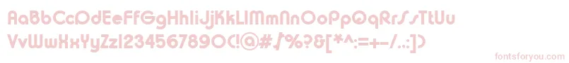 ChuckwarrenDesignsh-fontti – vaaleanpunaiset fontit