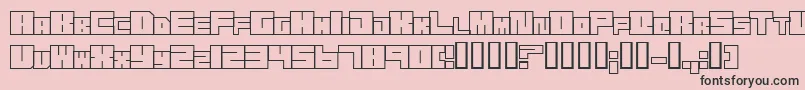 Weitere Informationen zur Trans-Schriftart Trans-Schriftart – Schwarze Schriften auf rosa Hintergrund