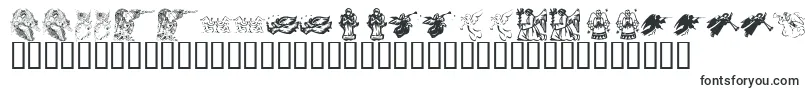 KrChristmasAngels-Schriftart – Schriftarten, die mit K beginnen