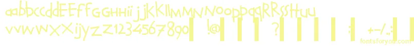 Calvinn Font – Yellow Fonts