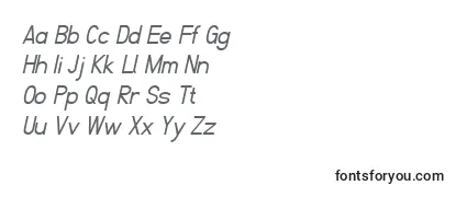 FibelNordItalic Font