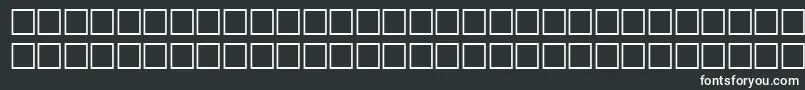 FierceRegular Font – White Fonts on Black Background